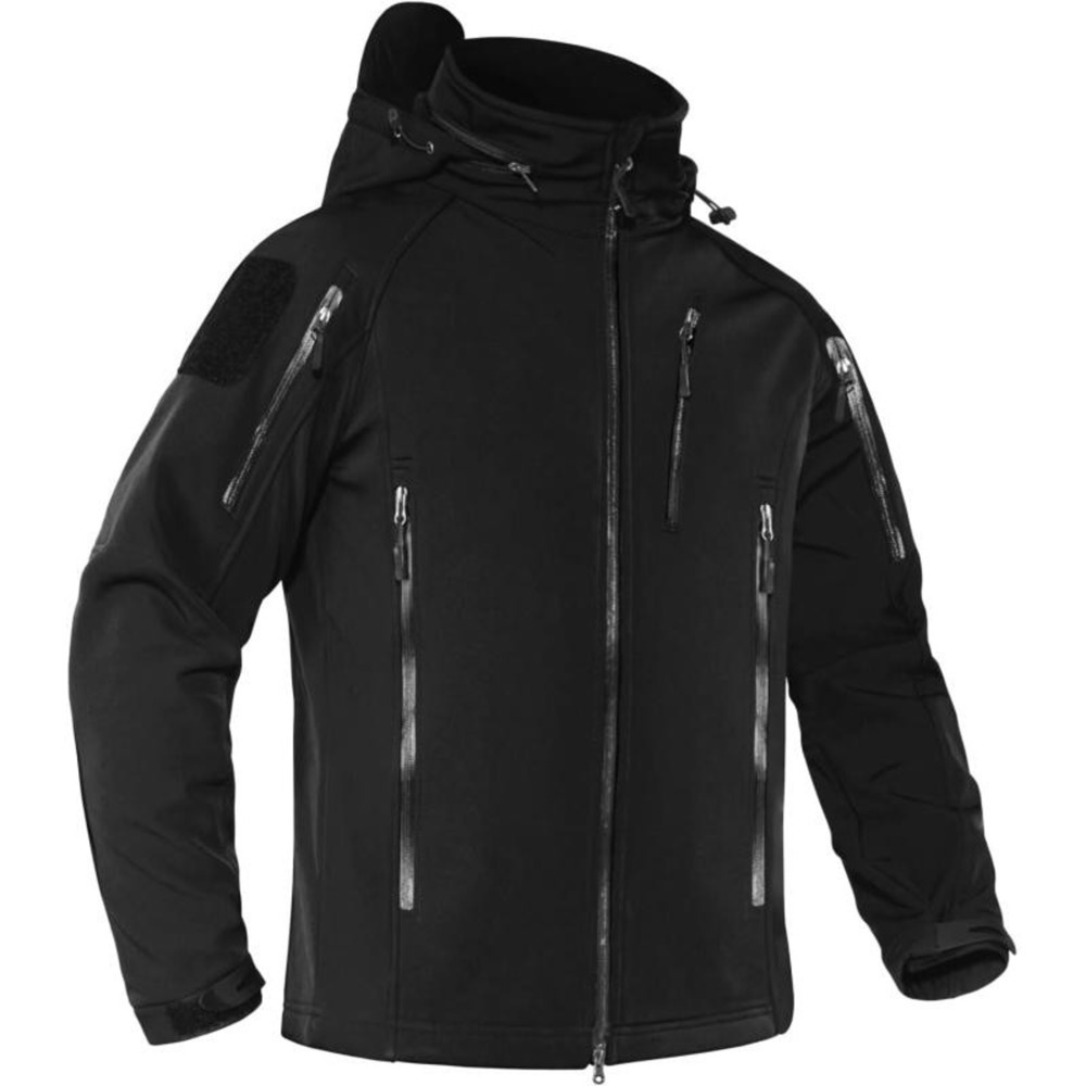 SOLD Men’s Tactical Jacket 8 Pockets Winter Water Resistant Softshell Hiking LG